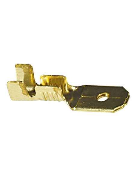 Male Faston 6.35mm TE Connectivity 41412-0 Series 250