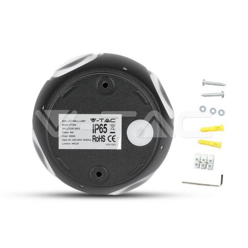 V-TAC VT-834 8554 LED Spherical Wall...