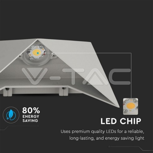 V-TAC VT-825 8285 LED-Taschenlampe 5W...