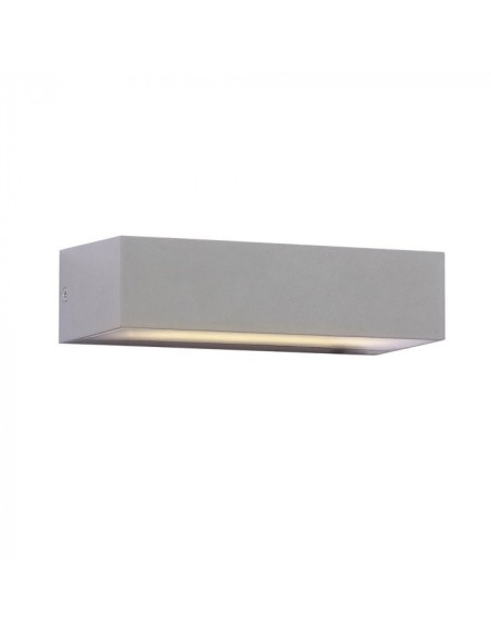 V-TAC VT-8056 8241 LED Rechthoekige Wandlamp 9W Dubbele Lichtbundel Grijs 6400K IP65