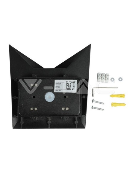 V-TAC VT-825 8283 Lámpara LED de bolsillo de 5W color negro 4000K IP65