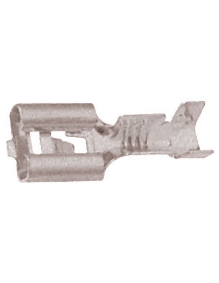 Female Faston 6.35mm TE Connectivity 42238-2 series Fastin-Faston 250