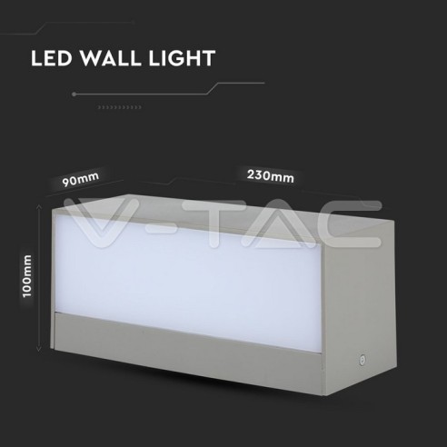 V-TAC VT-8057 8243 LED Rectangular...