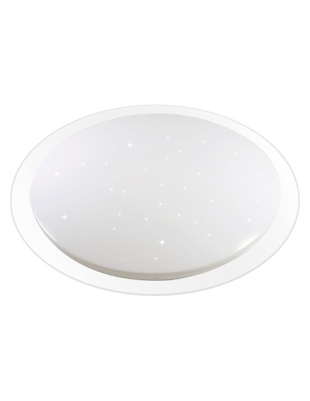 V-TAC SMART HOME VT-5161 1498 ronde LED plafondlamp 60W 3-in-1 Starry Effect Google en Amazon Alexa compatibel Dimbaar