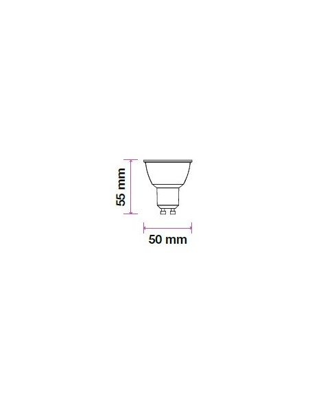 V-TAC SMART HOME VT-5174 2750 Faretto LED GU10 4,5W 110° Compatibile con Google Home e Amazon Alexa Tramite App V-Tac Smart
