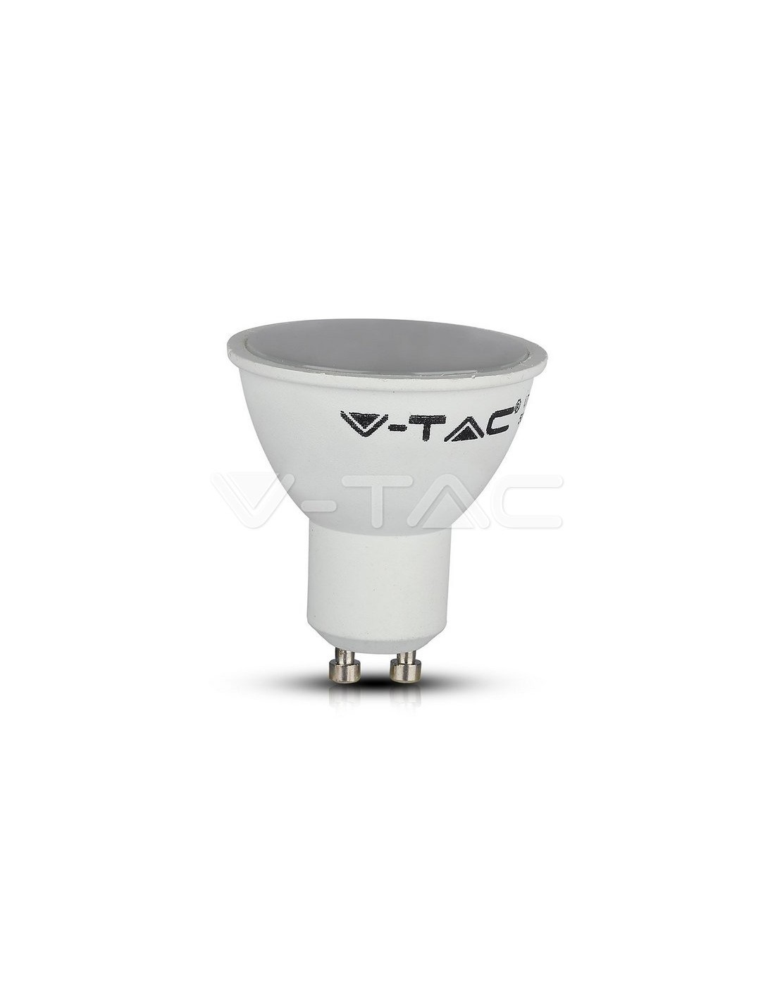 V-TAC SMART HOME VT-5164 2757 Faretto LED GU10 4,5W Satinato Compatibile  con Google