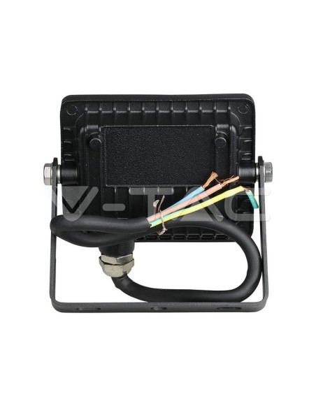 V-TAC PRO VT-10 LED Strahler SMD Chip Samsung 10W Farbe Schwarz IP65