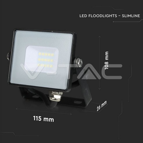 V-TAC PRO VT-10 LED Strahler SMD Chip...
