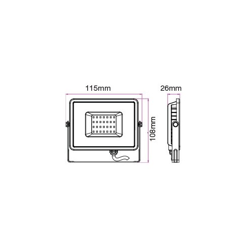 V-TAC PRO VT-10 Faro LED SMD Chip...