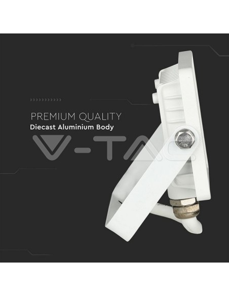 V-TAC PRO VT-10 LED Strahler SMD Chip Samsung 10W Farbe Weiß IP65
