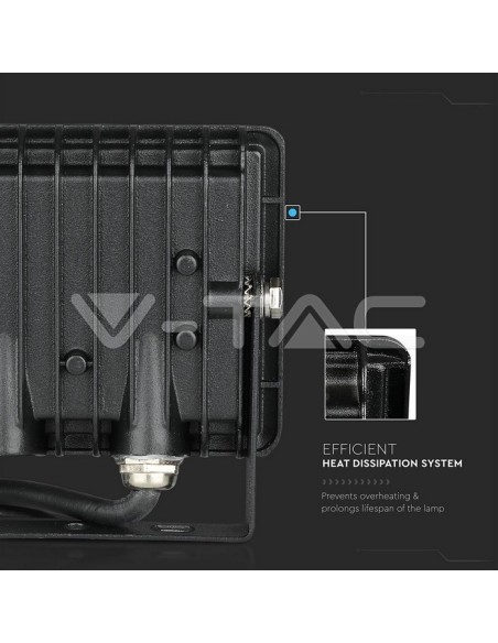 V-TAC VT-4011 5988 E-Series 10W SMD LED Spotlight Verde IP65