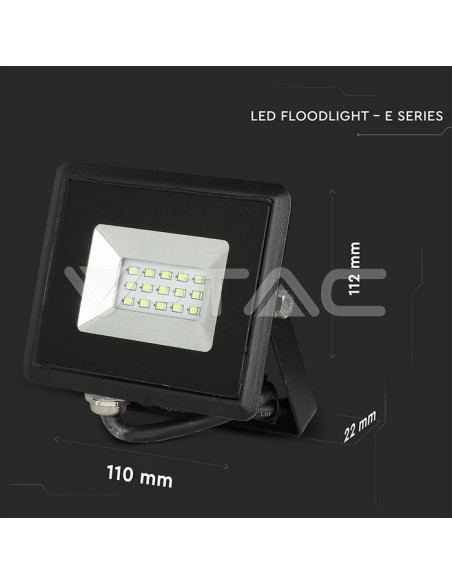 V-TAC VT-4011 5988 E-Series 10W SMD Spot à LED vert IP65