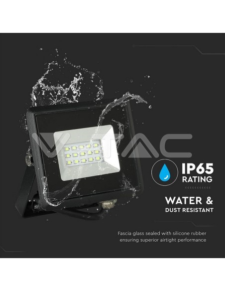 V-TAC VT-4011 5990 E-Series 10W SMD LED Floodlight Blue IP65