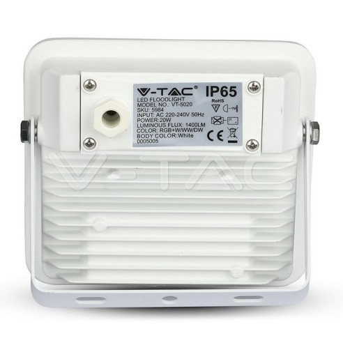 V-TAC VT-5020 5984 Faro LED SMD 20W...