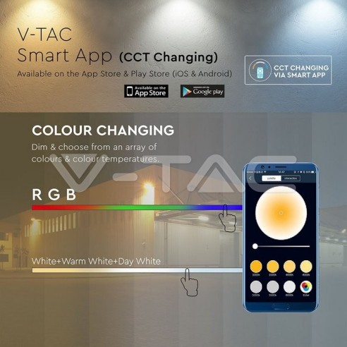 V-TAC VT-5020 5985 Faro LED SMD 20W...