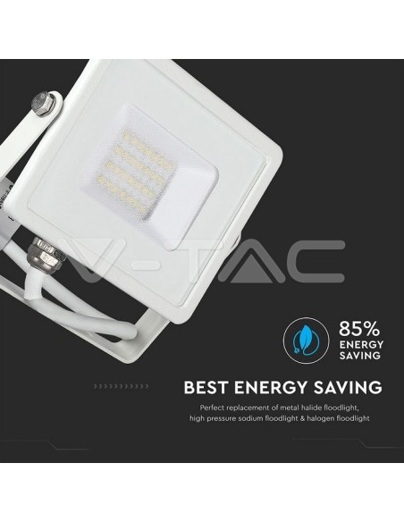 V-TAC PRO VT-20 Foco LED Chip Samsung 20W Color Blanco IP65