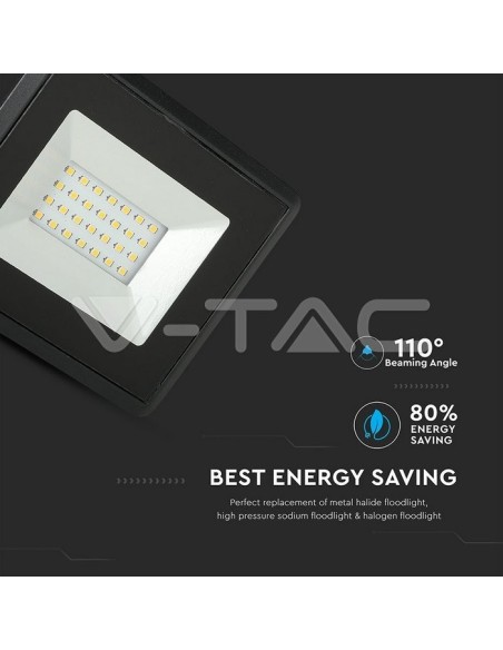 V-TAC VT-4021 5991 20W SMD LED Floodlight Verde IP65