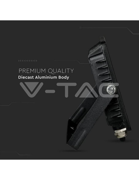 V-TAC PRO VT-30 LED Spotlight SMD Chip Samsung 30W Kleur Zwart IP65