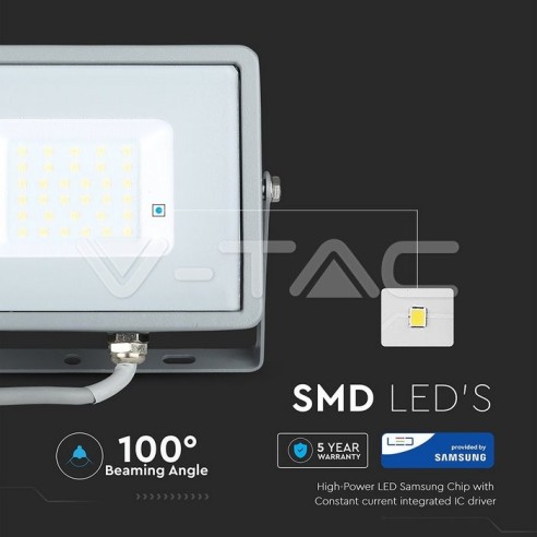 V-TAC PRO VT-30 LED-Strahler SMD Chip...