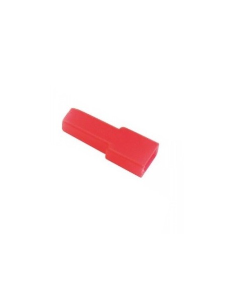 Fastonabdeckung für Buchsenfaston 4.8mm - rot
