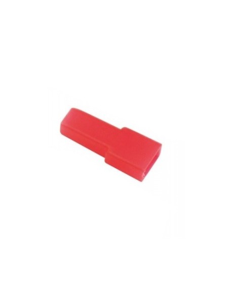 Fastonabdeckung für Buchsenfaston 6.35mm - rot