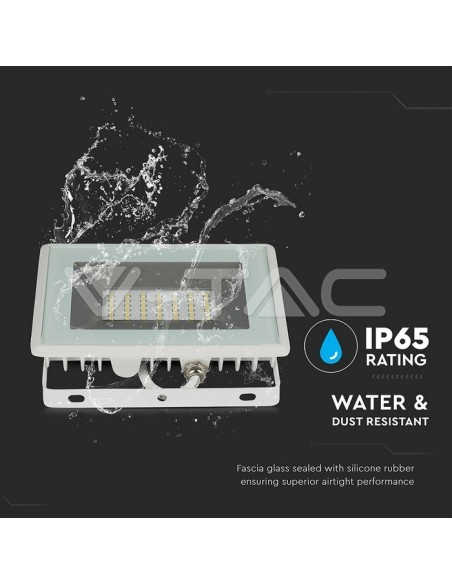 V-TAC VT-4031 E-Series 30W SMD LED Spotlight Blanco IP65