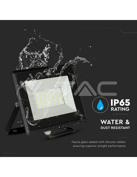 V-TAC VT-4031 SMD LED-Strahler 30W E-Series Farbe Schwarz IP65
