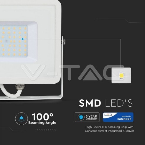 V-TAC PRO VT-50 Faro LED SMD Chip...