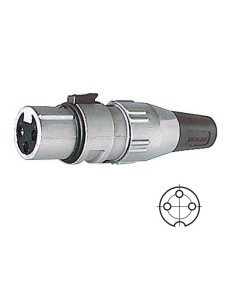 3-pin XLR socket for...