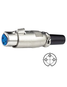 3-polige XLR-Buchse für...