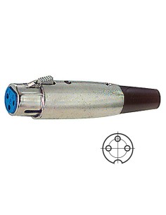 3-pin XLR socket for...