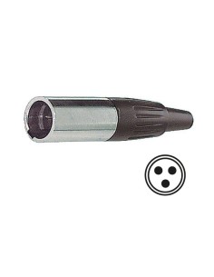 Conector mini XLR de 3...