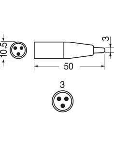 3-pin mini XLR plug for... 2