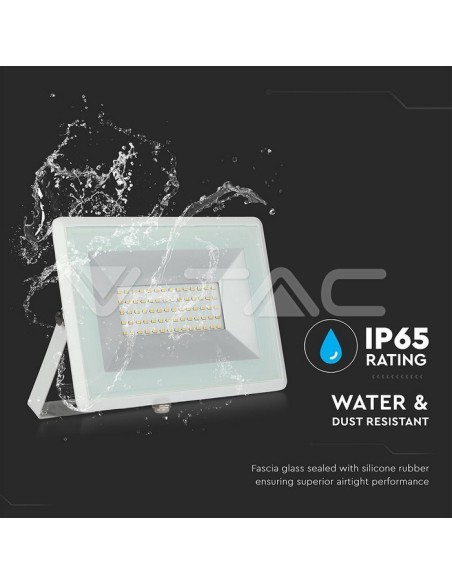 V-TAC VT-4051 E-Series 50W SMD LED Spotlight White IP65
