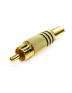 Enchufe RCA de latón con...