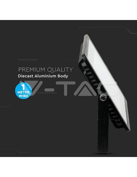 V-TAC PRO VT-100 Foco LED SMD Samsung Chip 100W Color Negro IP65
