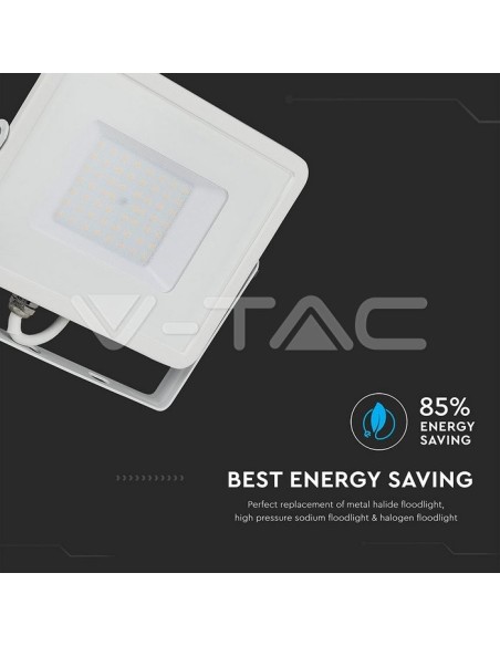 V-TAC PRO VT-100 Faro LED SMD Chip Samsung 100W Colore Bianco IP65