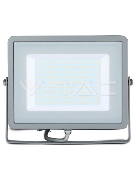 V-TAC PRO VT-100 LED Spotlight SMD Samsung Chip 100W Colour Grey IP65