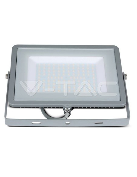 V-TAC PRO VT-100 LED Spotlight SMD Samsung Chip 100W Kleur Grijs IP65
