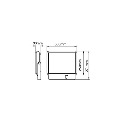 V-TAC VT-40101 Spot à LED SMD 100W...
