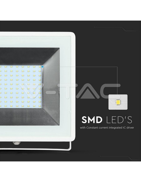 V-TAC VT-40101 Foco LED SMD de 100W Serie E Blanco IP65
