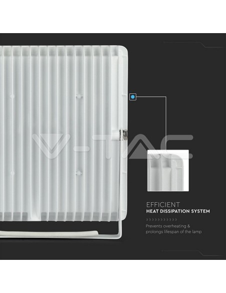 V-TAC VT-40101 100W E-Serie SMD LED Spotlight Wit IP65