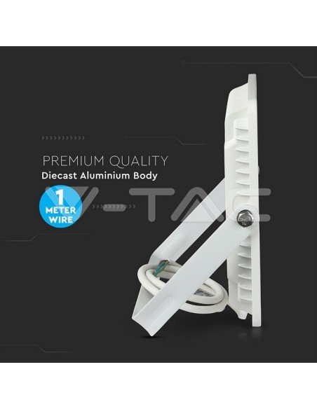 V-TAC PRO VT-106 Spot LED SMD Samsung Chip 100W 120Lm/W Couleur Blanc IP65