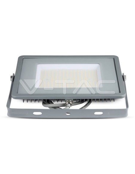 V-TAC PRO VT-106 Foco LED Chip SMD Samsung 100W 120Lm/W Color Gris IP65