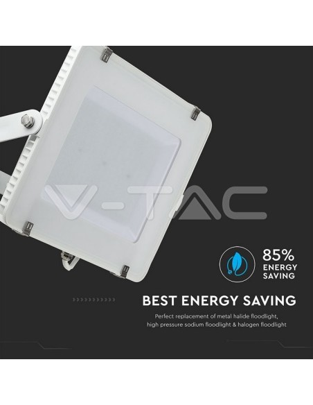 V-TAC PRO VT-200 LED Spotlight SMD Samsung Chip 200W Colour White IP65
