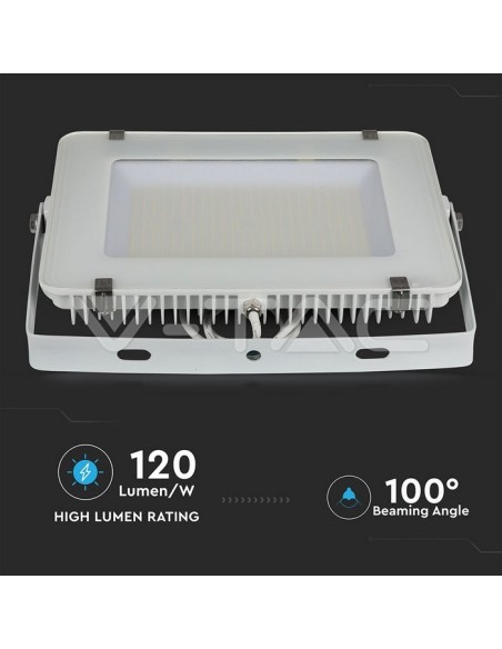 V-TAC PRO VT-206 Spot LED SMD Samsung Chip 200W 120Lm/W Couleur Blanc IP65
