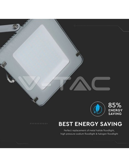 V-TAC PRO VT-300 Foco LED Chip SMD Samsung 300W Color Gris IP65