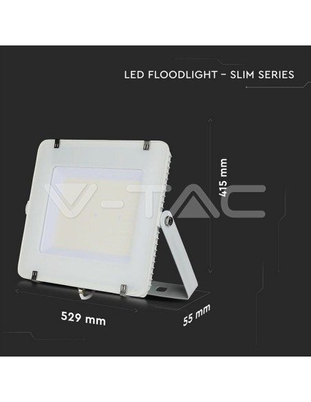 V-TAC PRO VT-306 Faro LED SMD Chip Samsung 300W 120Lm/W Colore Bianco IP65