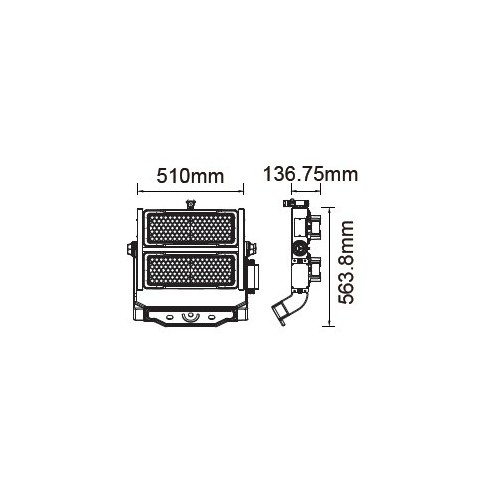 V-TAC PRO VT-502D 497 Faro LED Chip...