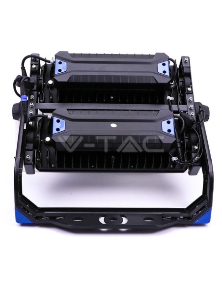 V-TAC PRO VT-503D 496 Faro LED Chip Samsung 500W con Driver MeanWell Colore Nero e Blu 120° 4000K Dimmerabile IP65
